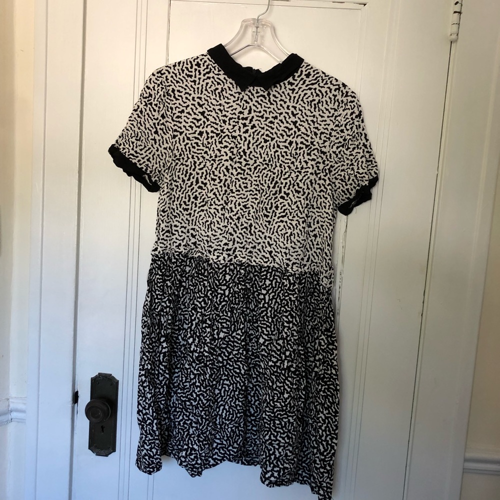 ASOS River Island Contrasting Geometric Dress